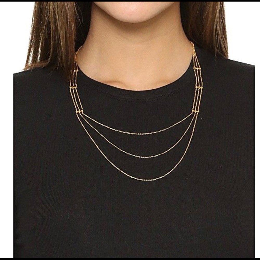 Gorjana Gold Rush Layer necklace NWOT